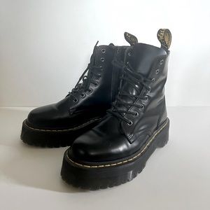 Doc Marten Jadon Boot Smooth Leather Platforms